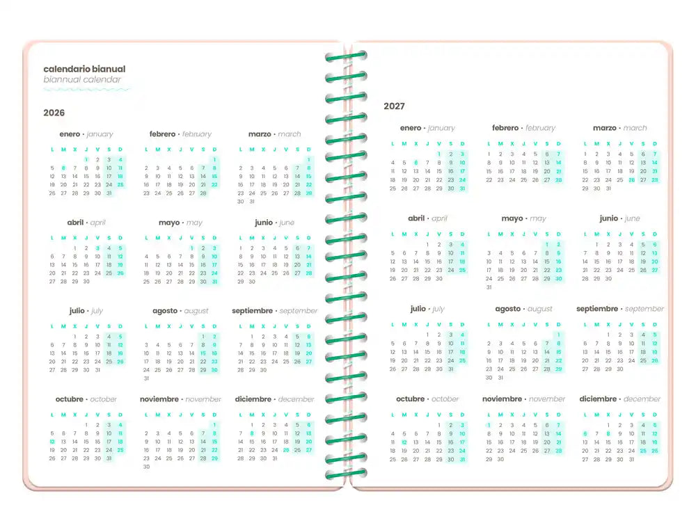 Agenda escolar A6