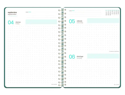 Agenda escolar A6