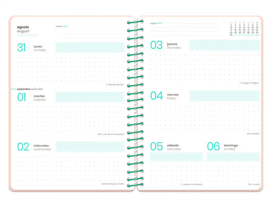 Agenda escolar A6