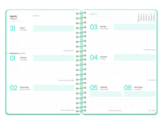 Agenda escolar A6