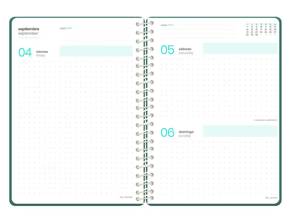 Agenda escolar A6