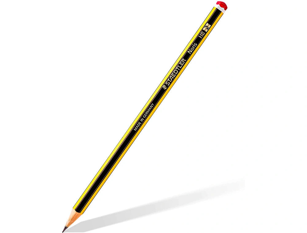 Lápices de grafito Staedtler Noris n.2 HB unidad