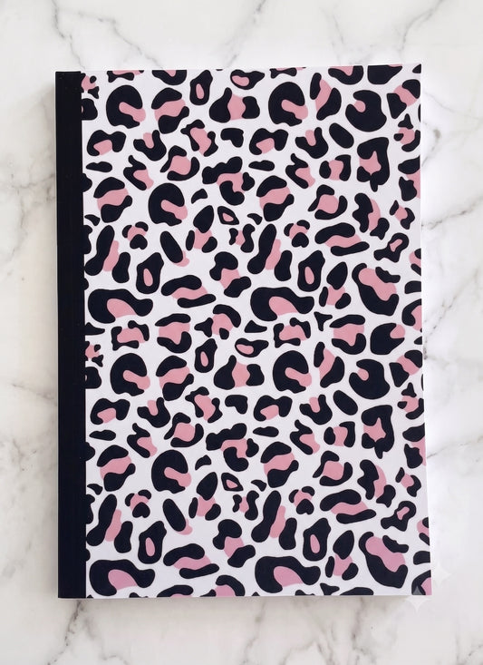 Cuaderno Animal Print Rosa