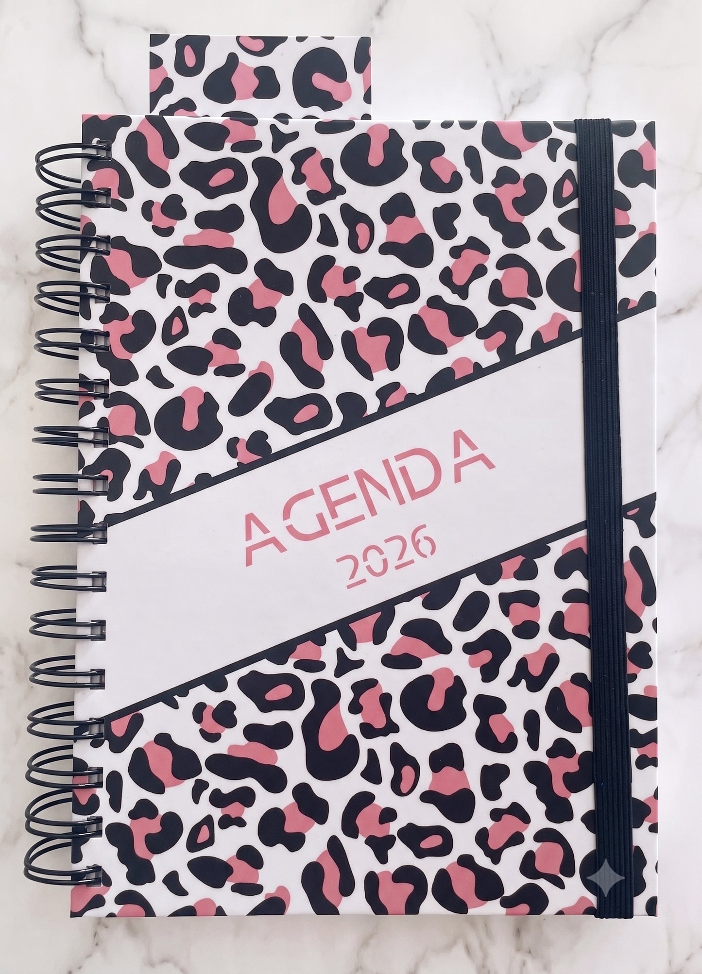 Agenda Animal Print Rosa