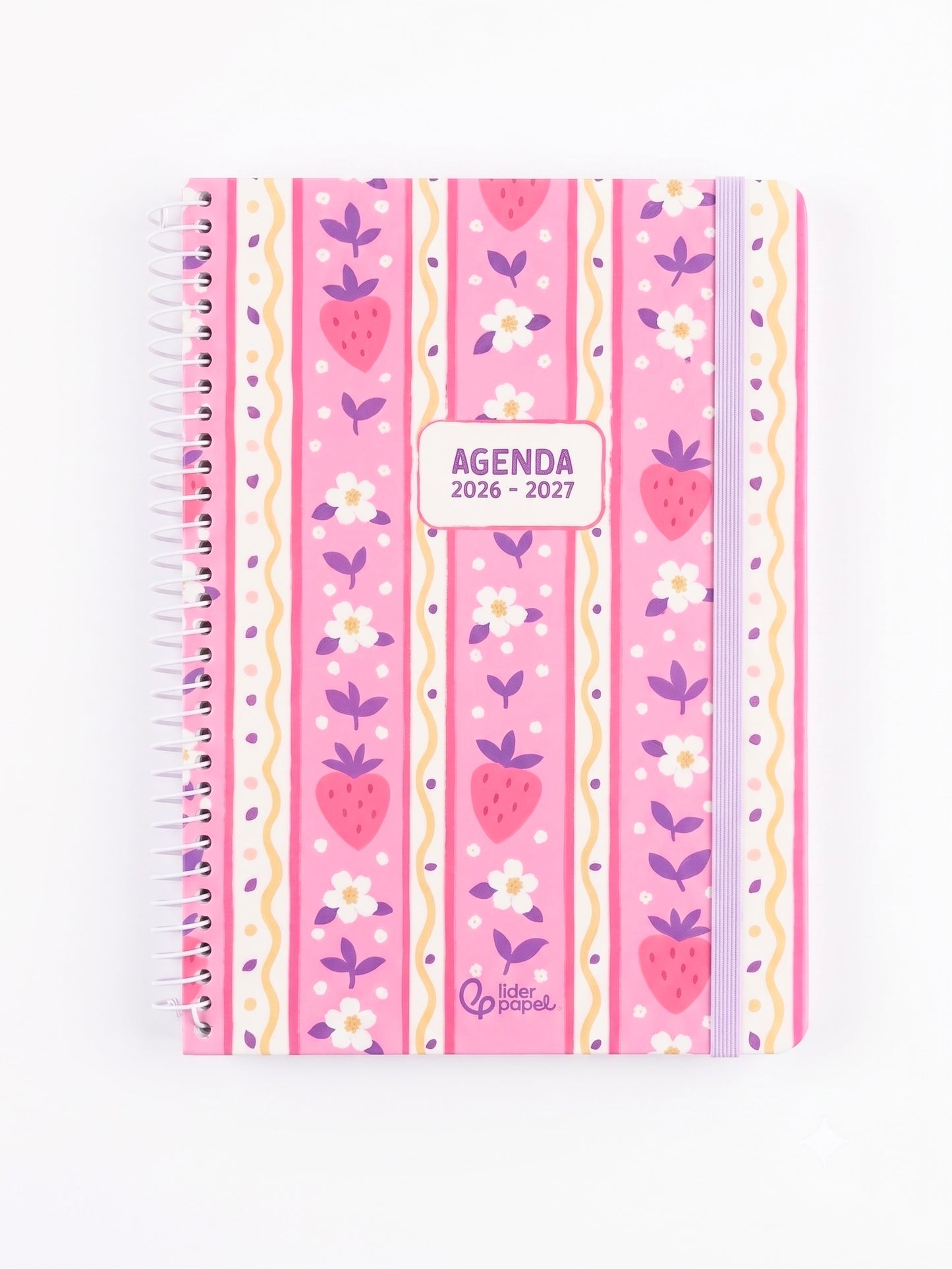 Agenda escolar fresas