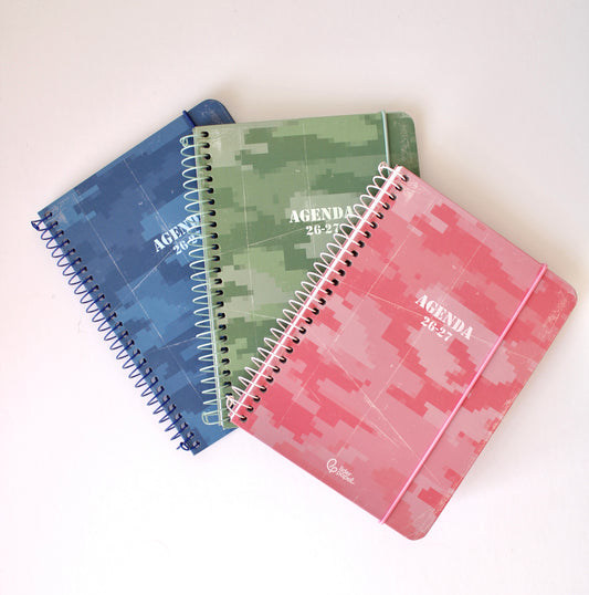 Agenda escolar Militar A6