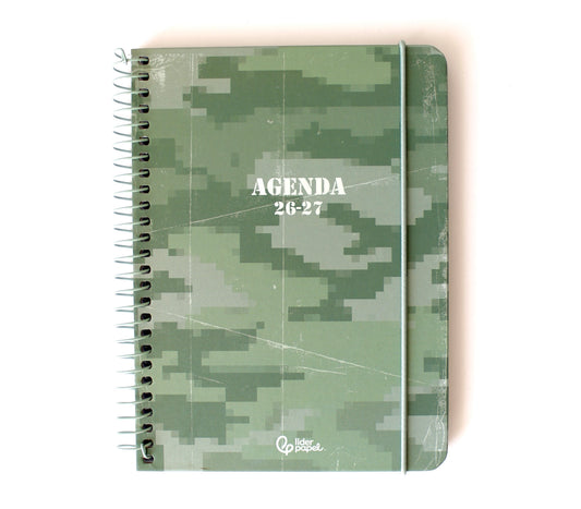 Agenda escolar Militar A6