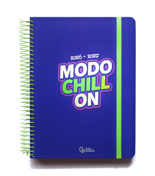 Agenda escolar A5 Modo Chill On