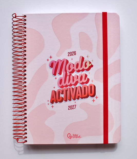 Agenda escolar A5 Modo Diva Activado